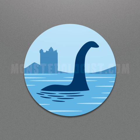 MO-Loch Ness Circle Sticker