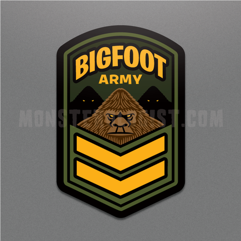 MO-Bigfoot Army Sticker