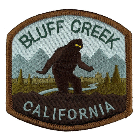 MO-Bluff Creek, California Travel Patch