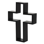SD-Black Crucifix Shelving Display