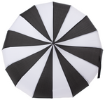 SP-Pagoda Umbrella - Black/White