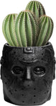 TWS-Masked Monster Black Plant 6" Planter