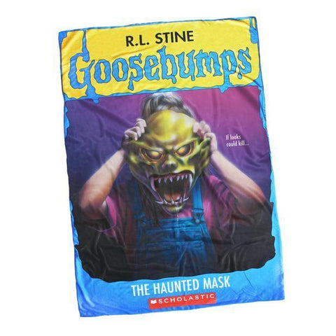 CCO-Goosebumps® Haunted Mask Throw Blanket