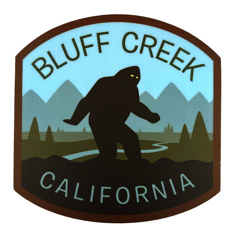 MO-Bluff Creek, California Travel Sticker
