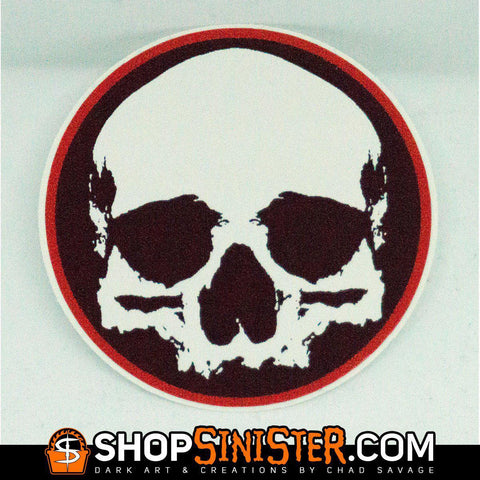 SV-Circle Skull Sticker