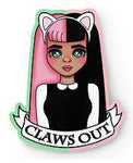 AL-Claws Out Stickers
