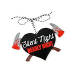 PV-Silent Night Deadly Night 3D Print Spooky Christmas Ornament